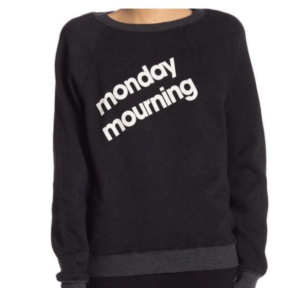 Wildfox Tops - Wildfox Monday Mourning Crewneck